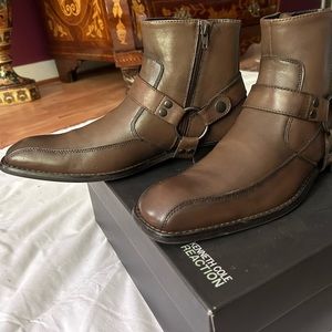 Kenneth Cole leather boots.